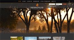 Desktop Screenshot of firethorngolfclub.com
